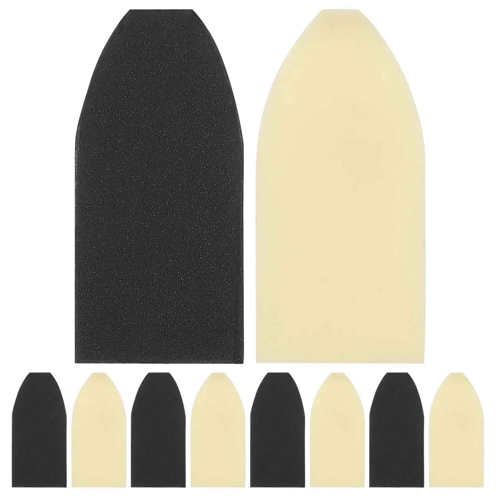 

10 Pcs Violin Repair Kit Cover Bow Accessories Parts Replace Bows Plastic Cushion