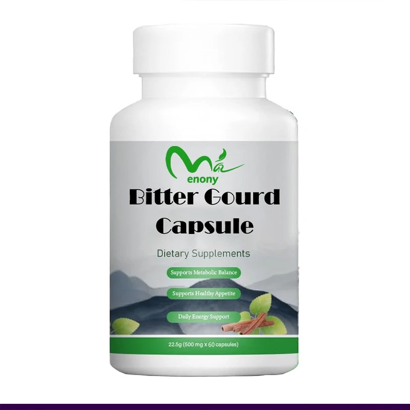 

Cinnamon extract, containing bitter gourd, supports metabolic health and vitality, vegetarian, non GMO, 60 capsules