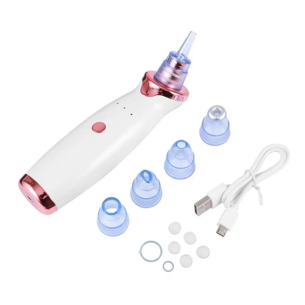 Herramienta eléctrica para eliminar espinillas, ciclo de agua, limpiador de acné recargable por USB, succión al vacío, herramienta de limpieza facial para eliminación de puntos negros