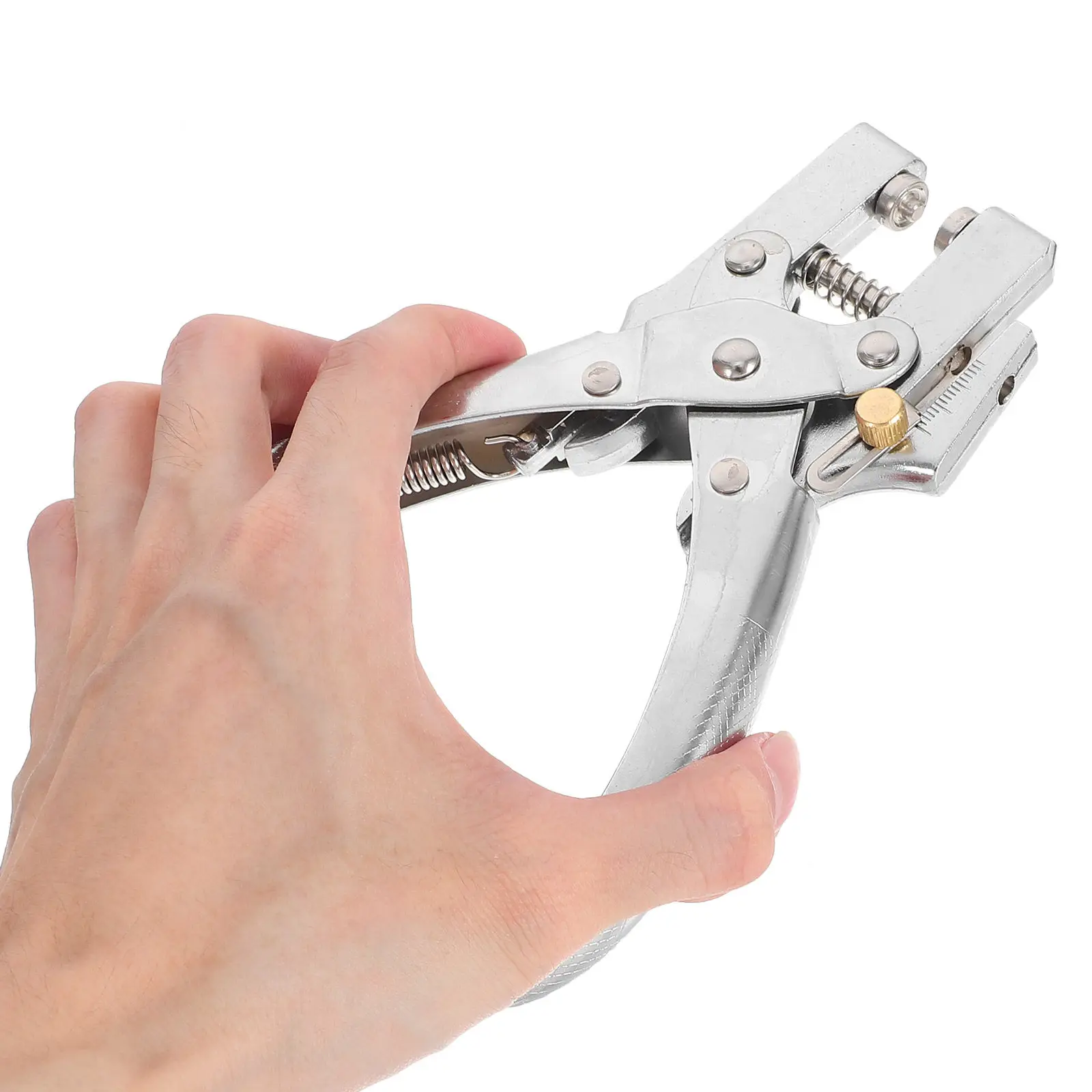 

1Set Eyelet Tool Punch Pliers Lightweight Handheld Fabric Hole Puncher Metal Grommets Hand Press Kit Sewing Accessories Heavy