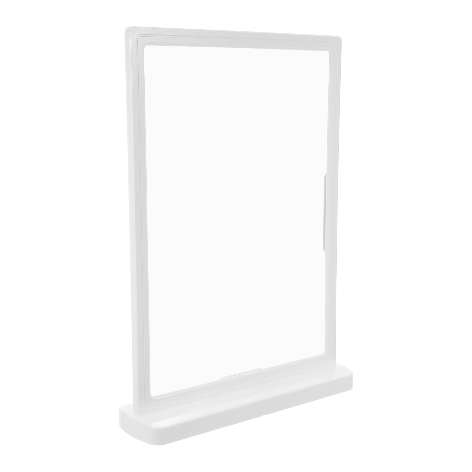 

A4 Plastic Sign Holder Table Display Stand For Brochure Paper Flyer Poster Certificate Vertical Menu Frame, Brochure