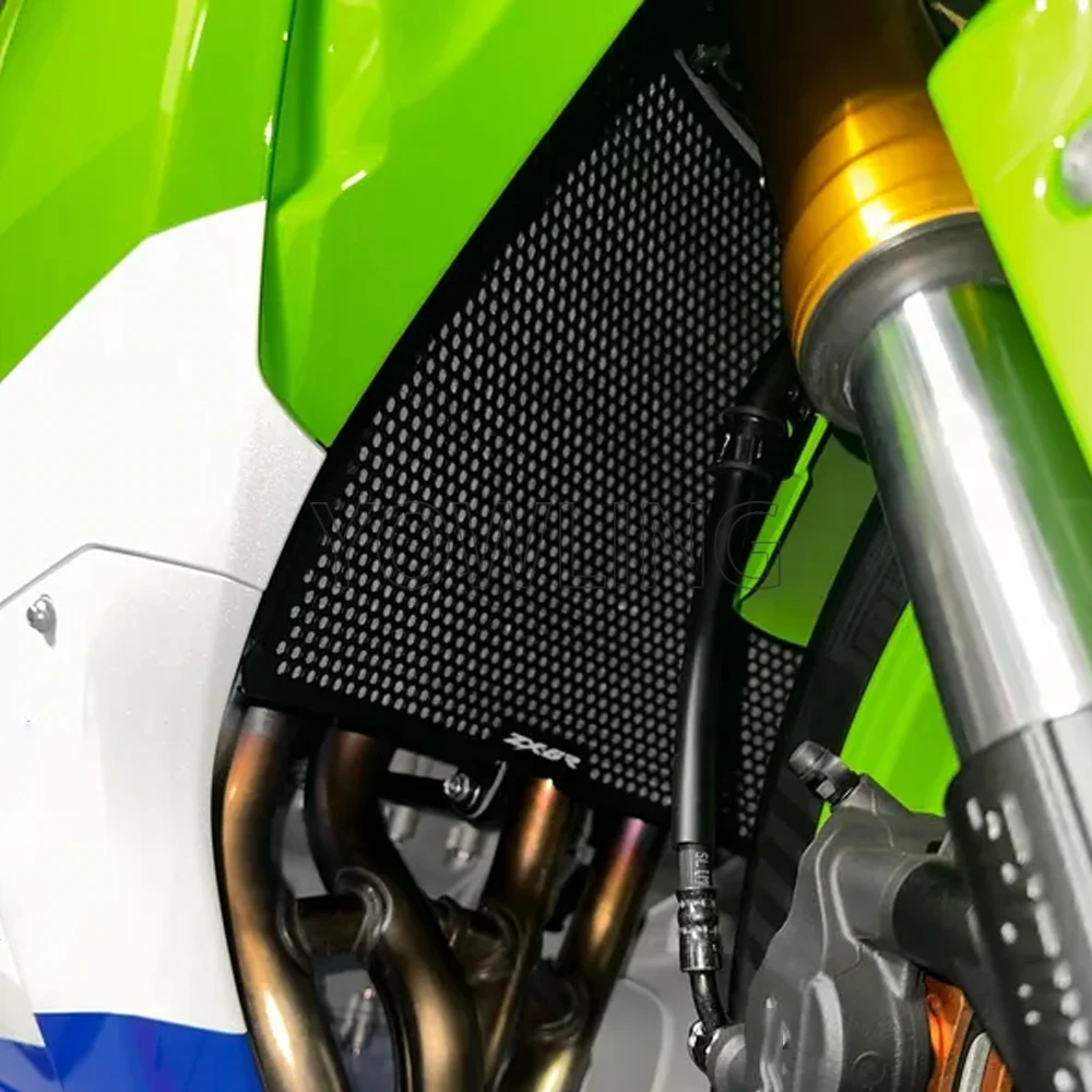 For ZX636 ZX6R 2009- 2025 2024 2023 2022 2021 Motorcycle Radiator Grille Guard Cover For Kawasaki ZX 636 ZX-6R Performance ZX 6R