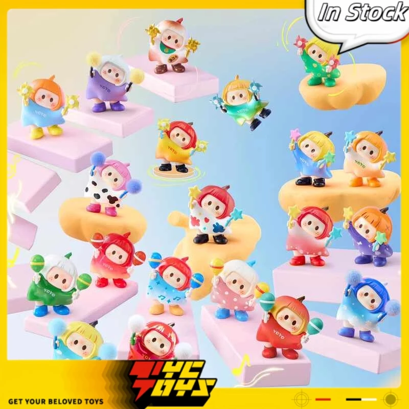 

In Stock Original YOYO Tilted Head Series Icon Box Mystery Box Collectible Toy Room Ornament Blind Box Holiday Gifts