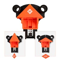 4PCS Multifunctional 60/90/120 Degree Corner Clamp Woodworking Corner Clip Fixer Hand Tools Right Angle Clamp