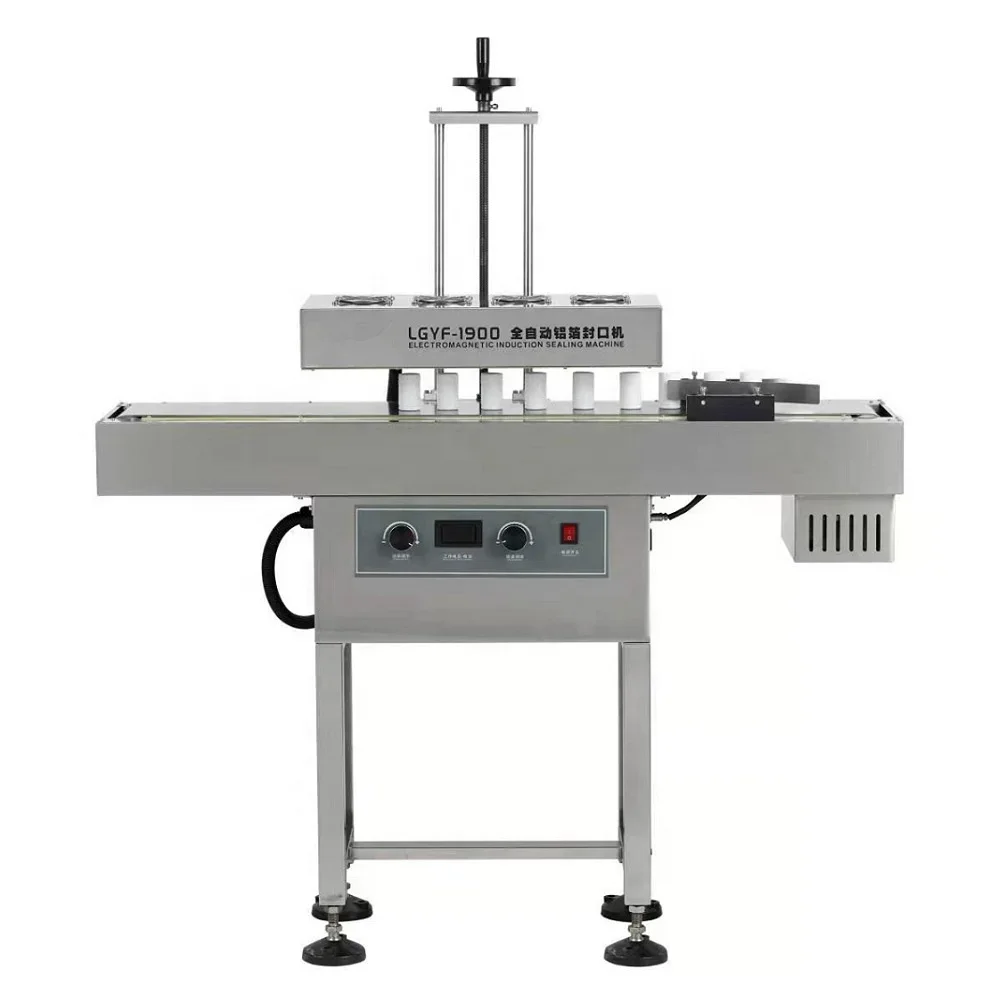 

LGYF-1900A Continuous Induction Sealing Machine And Automatic Induct Sealer For Small Bottle