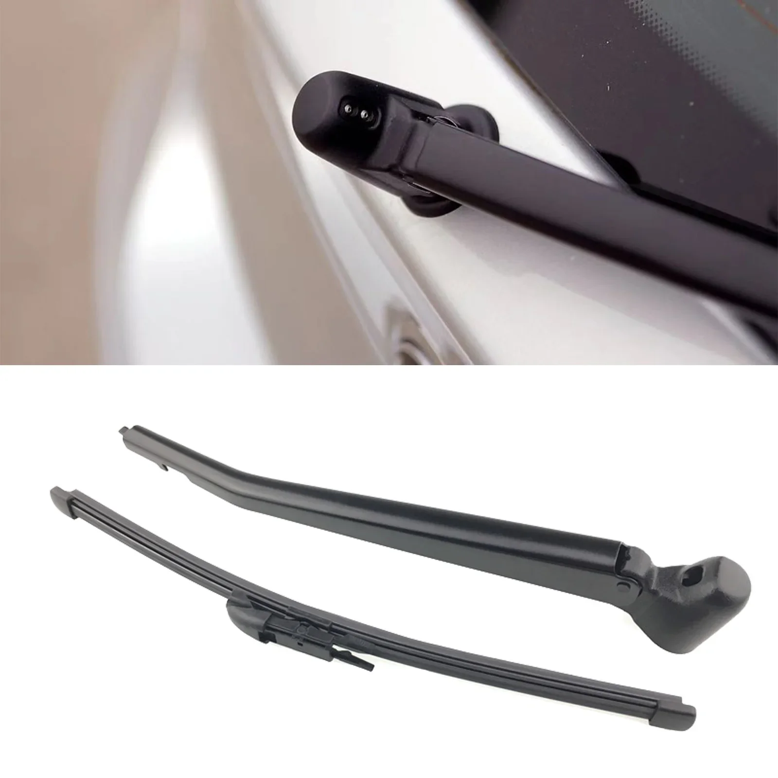 Rear Windshield Windscreen Washer Wiper Arm Blade Set For BMW 1 Series E81 E87 LCI 2003-2012 61627138507 Accessories Accsesories