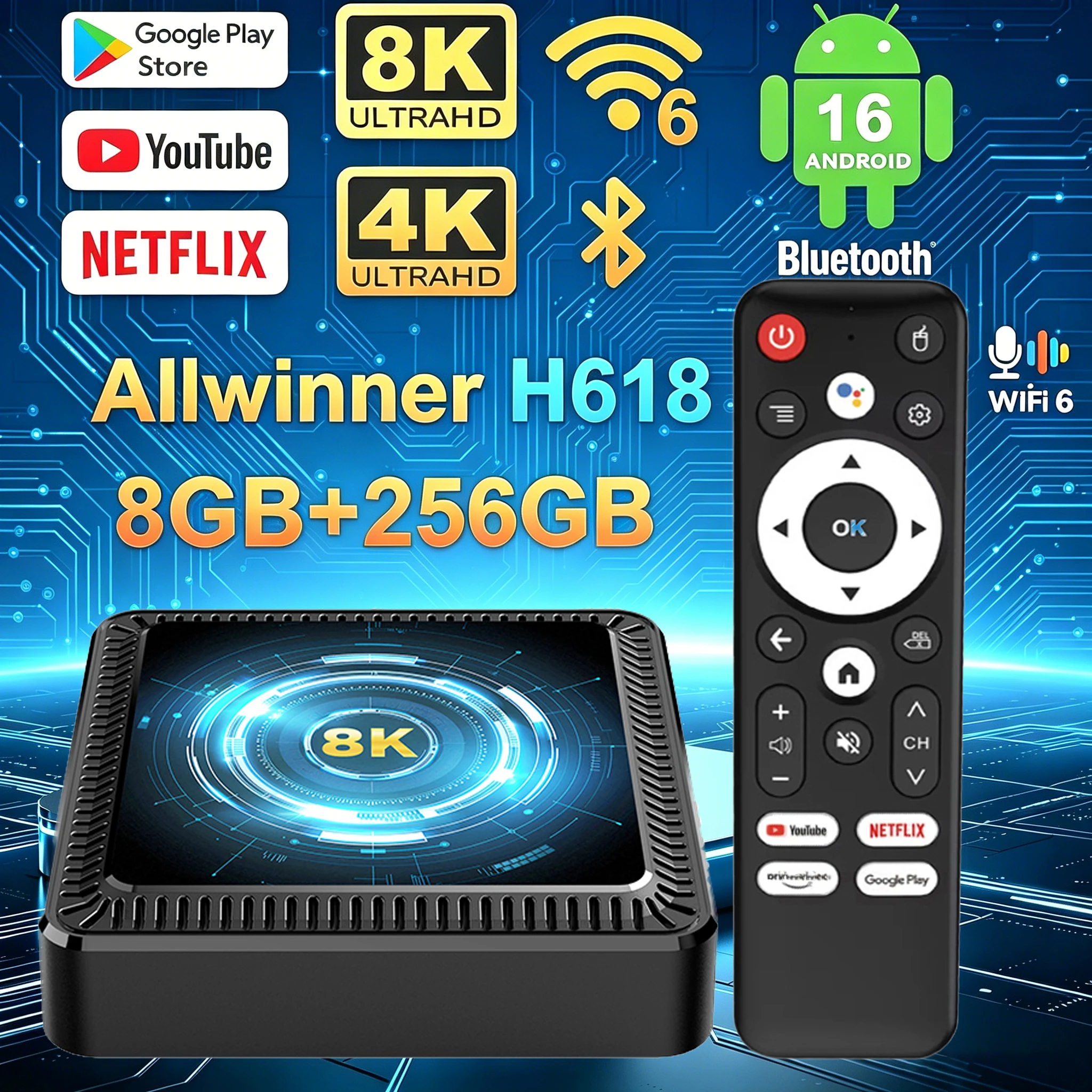 TV Box Android Q19 H618 8GB