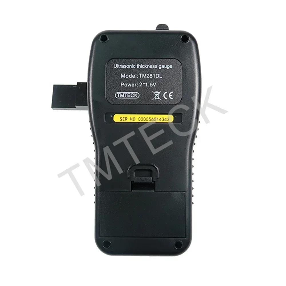 เครื่องวัดความหนาอัลตราโซนิก Peiqi/การทดสอบความหนา/เครื่องทดสอบอัลตราโซนิก พร้อมฟังก์ชันสแกน A&B และวัดผ่านสารเคลือบและสี รุ่น TM281DL
