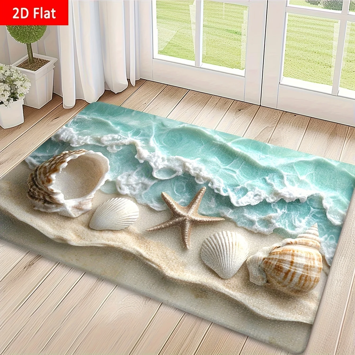 Home Fragrance Ocean Breeze - 1pc 2d impressão plana ondas do