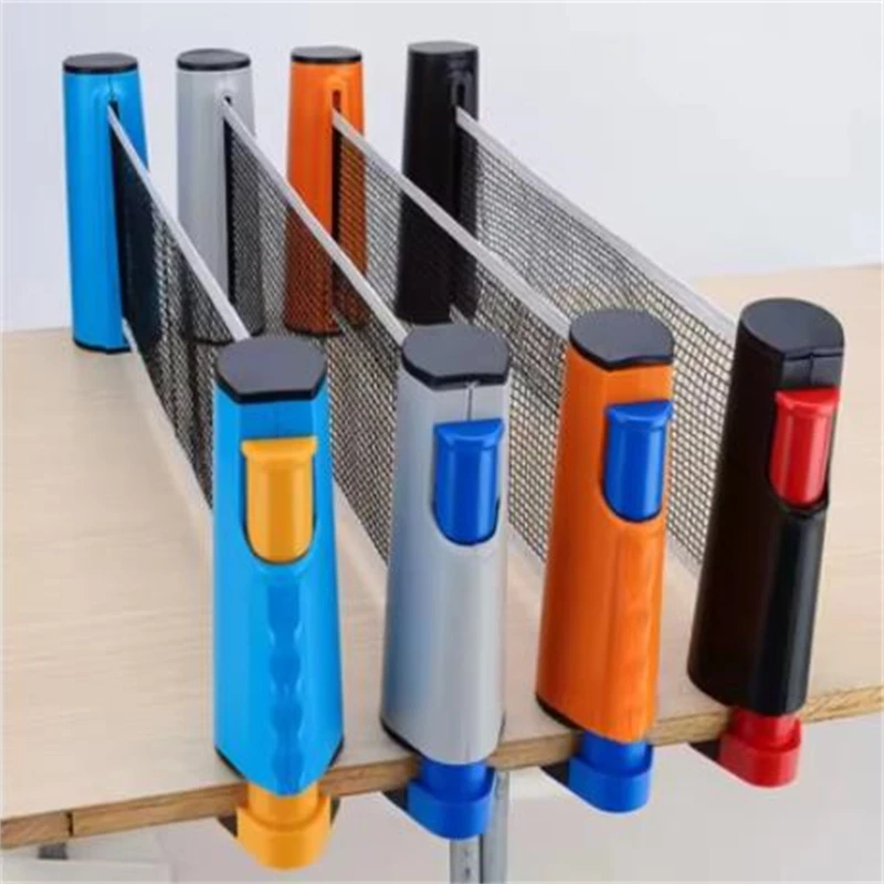 1/2 قطعة شبكة تنس الطاولة المحمولة القابلة للتوسيع شبكة تنس الطاولة حامل لأي طاولة تنس الطاولة قابل للتعديل حامل شبكة تنس الطاولة #2