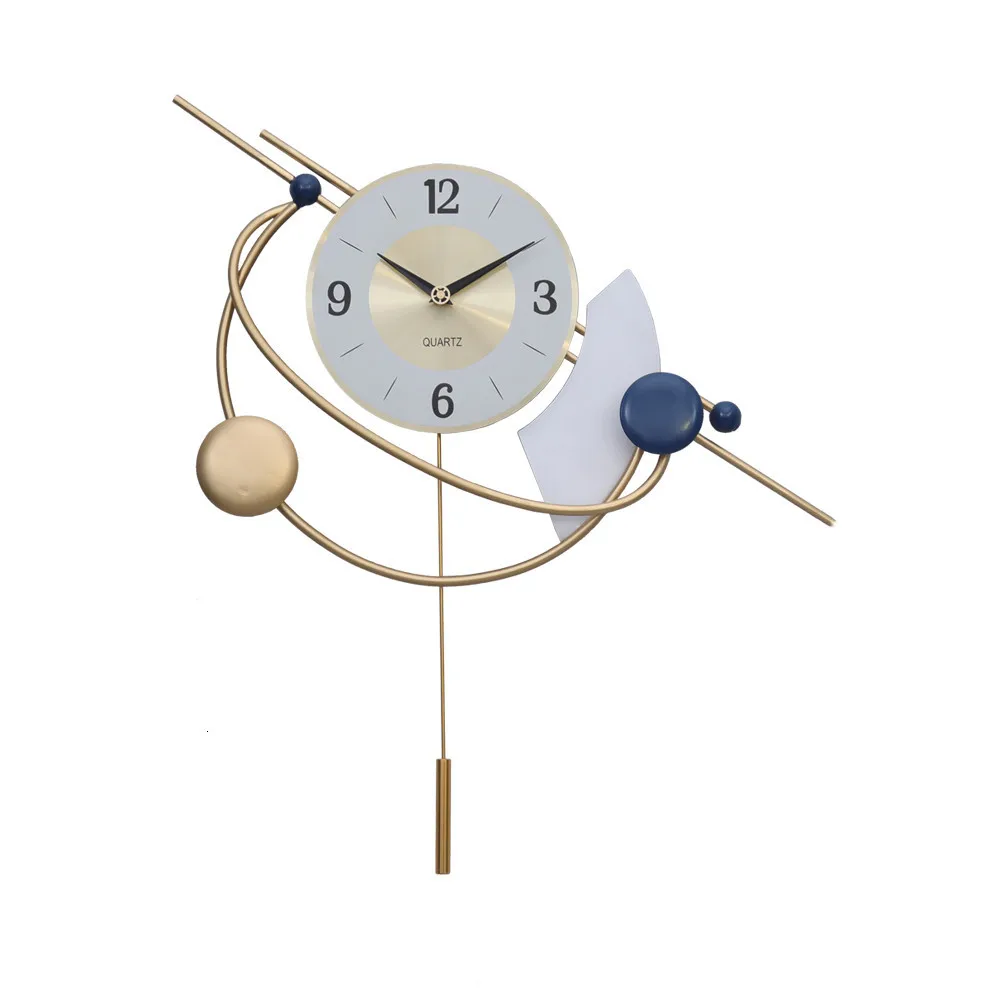 New product    Minimalist Wall Clocks Metal Wall Clock  Decor