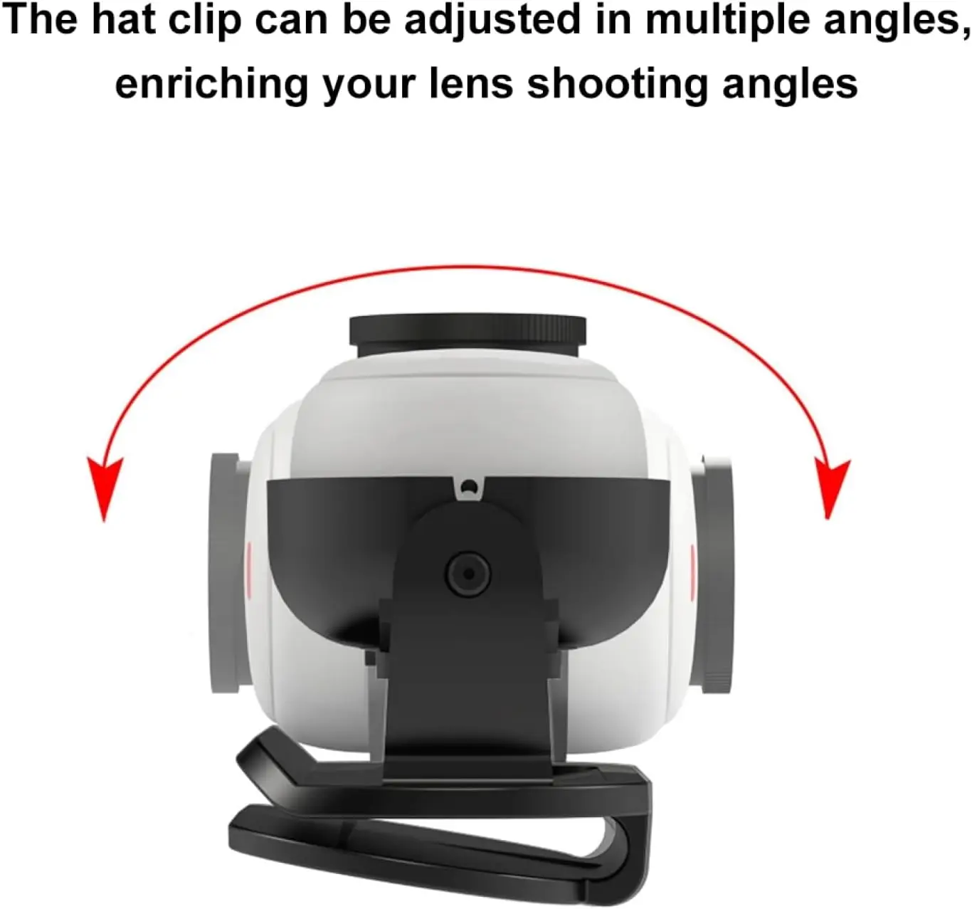 Klips do czapki Easy Clip do Insta360 GO2 3 /GO 3S/ Szybkozłączka Magnetyczna Ramka Mocująca Uchwyt Akcesoria do Kamery — zdjęcie produktu 5