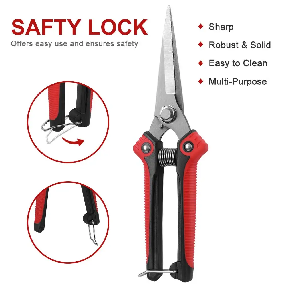 

Обрезка растений, инструменты для обрезки ветвей, обрезка деревьев/цветов, садовые ножницы из нержавеющей стали