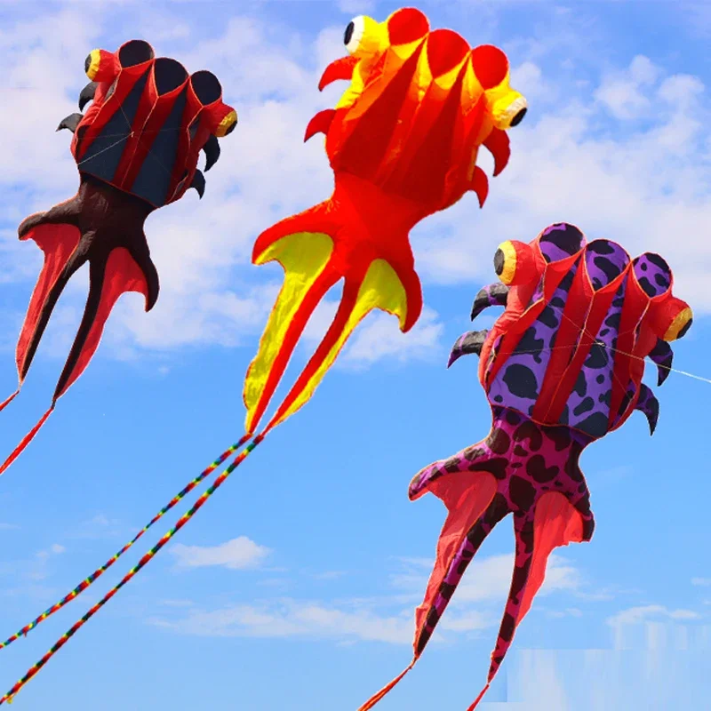 

Free Freight 3D 8 Meters Multi-line Powerful Kite Large Outdoor Fun Sports Kite Inflatable Anti-tear Easy To Fly Kite