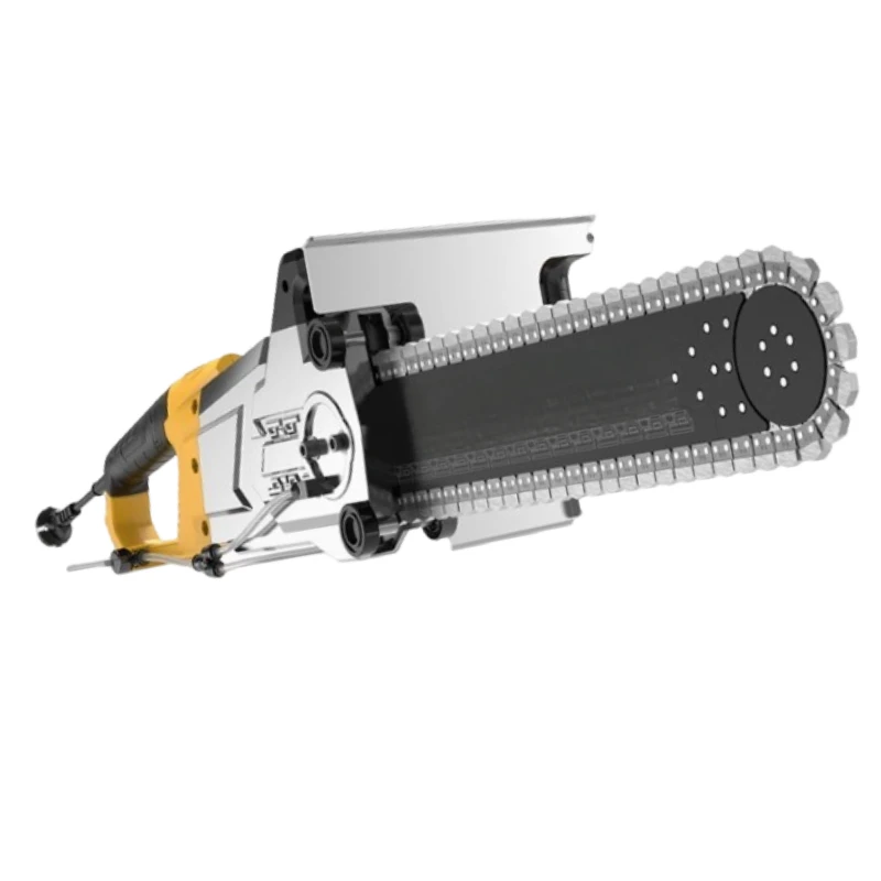 220V Brushless Concrete Wall Puncher Door Cutting Electric Chain Cutting Saw Brushless Diamond Stone Cutting Machine