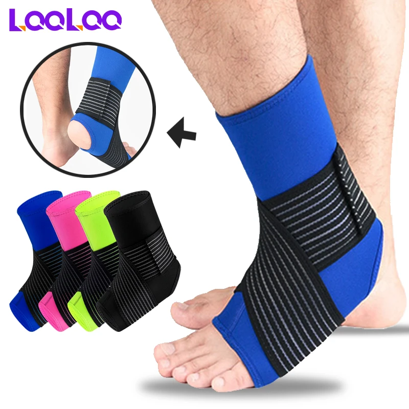 

1Pcs Ankle Support Bracket - Compression Stable Sleeve with Adjustable Straps, Perfect for Running, Basketball, Football, Unisex