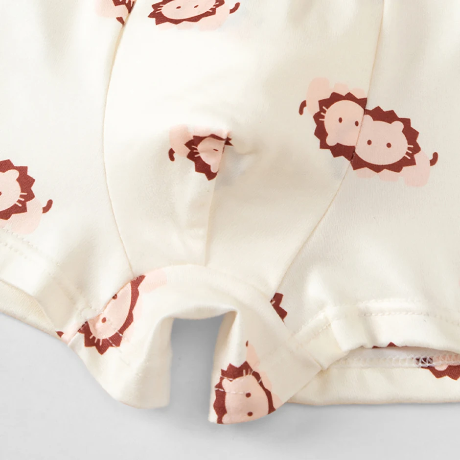 4-teiliges Set aus saisonalen, lustigen und niedlichen Cartoon-Unterwäsche für Kinder, bequeme Boxershorts, vielseitige, lässige Heimshorts für Jungen – Detail 12