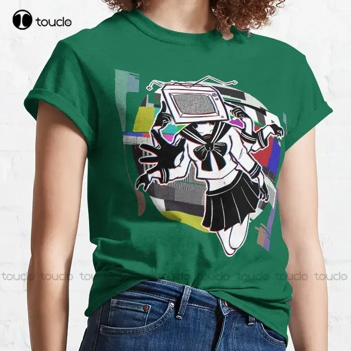 Echo gumi vocaloid eco no espelho clássico camiseta camisas de basquete personalizado aldult adolescente unisex impressão digital camisetas