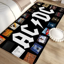 Rock Singer A-AC D-DC Band Floor Mat Cheaper Anti-slip Modern Living Room Balcony Printed Bedside Mats