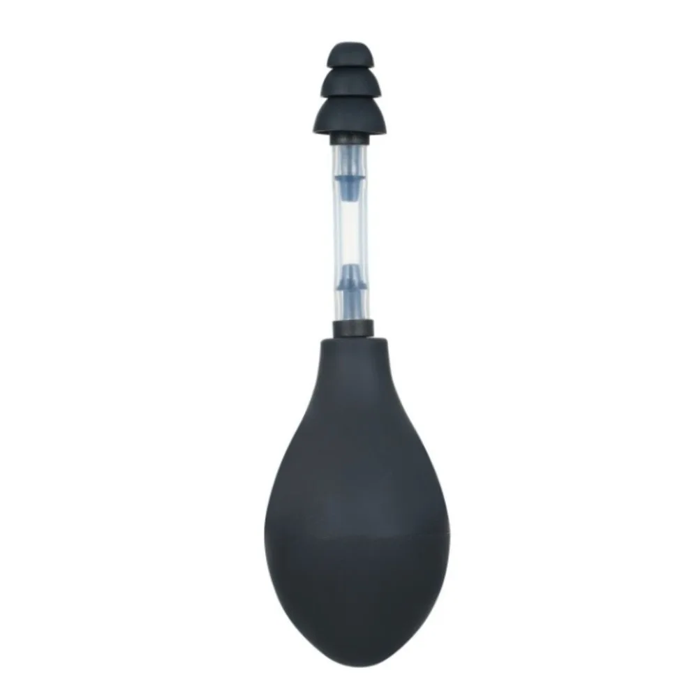 

Silicone Ear Pressure Tool Reduce Tension Portable Inner Ear Pressure Tool Black Grey Earplugs Relief Suction Device