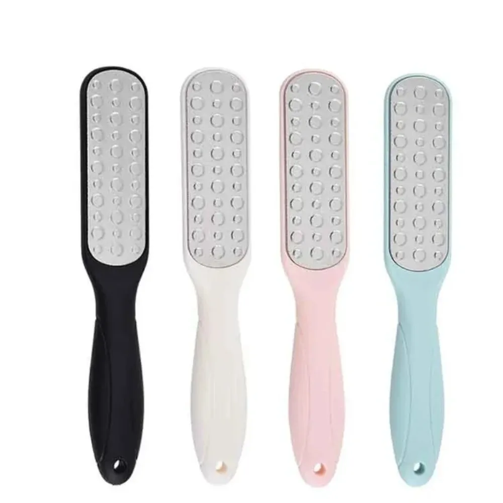 

Double Side Foot File Foot Grinder Files Dead Skin Callus Remover Pedicure File Foot Grater Stainless Steel Footplate Feet Care