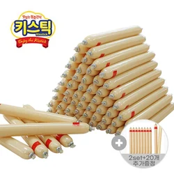 Lotdeham Kiss Stick Cheddar Cheese Flavor 15Gx40 Pieces (2 Sets (80 Pieces) 20 Additional Appreciation Total 100 Development)