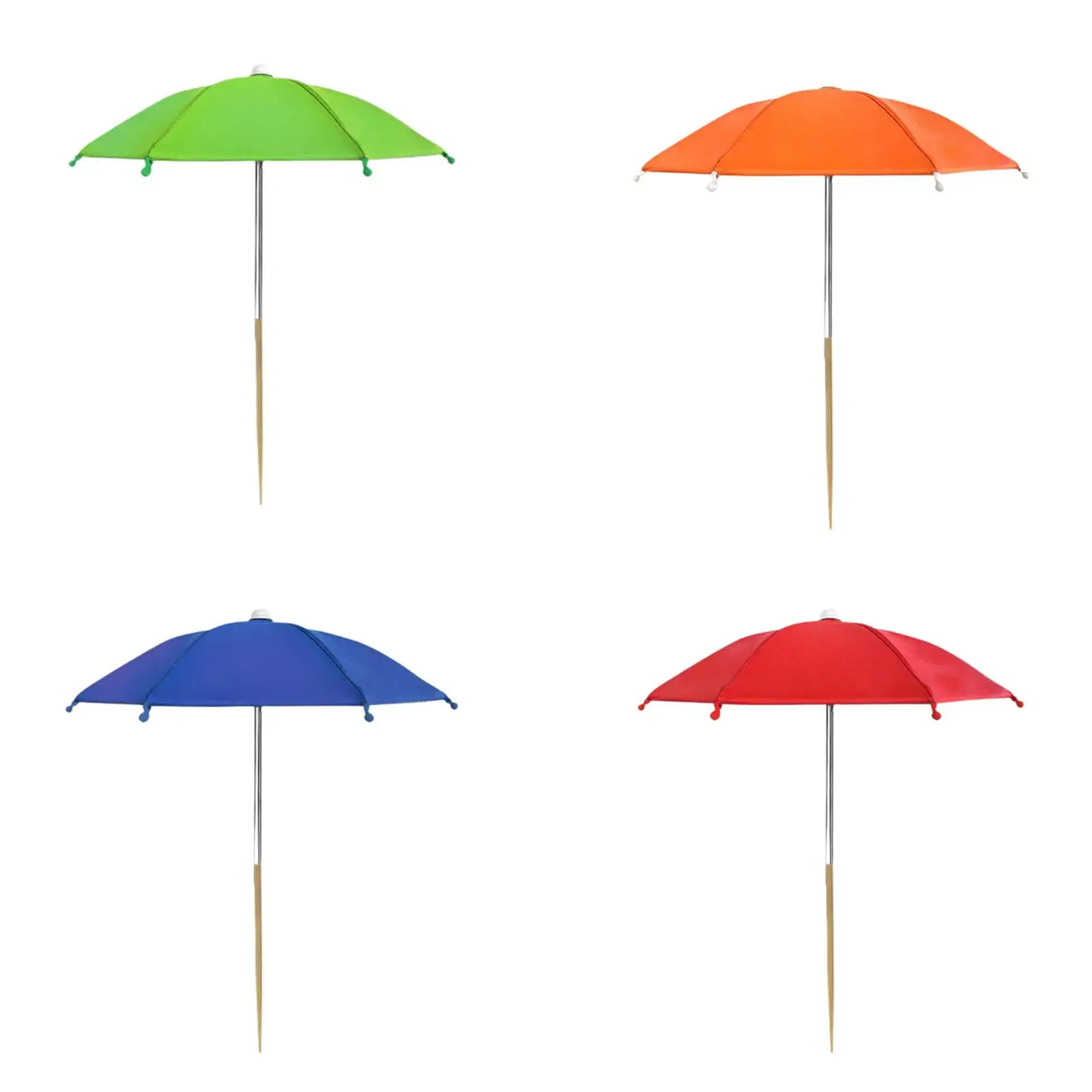 Patio Shade Umbrella for Plants Cloth Steel Frame Weather Resistant Mini Parasol Sun Protection for Garden image 4