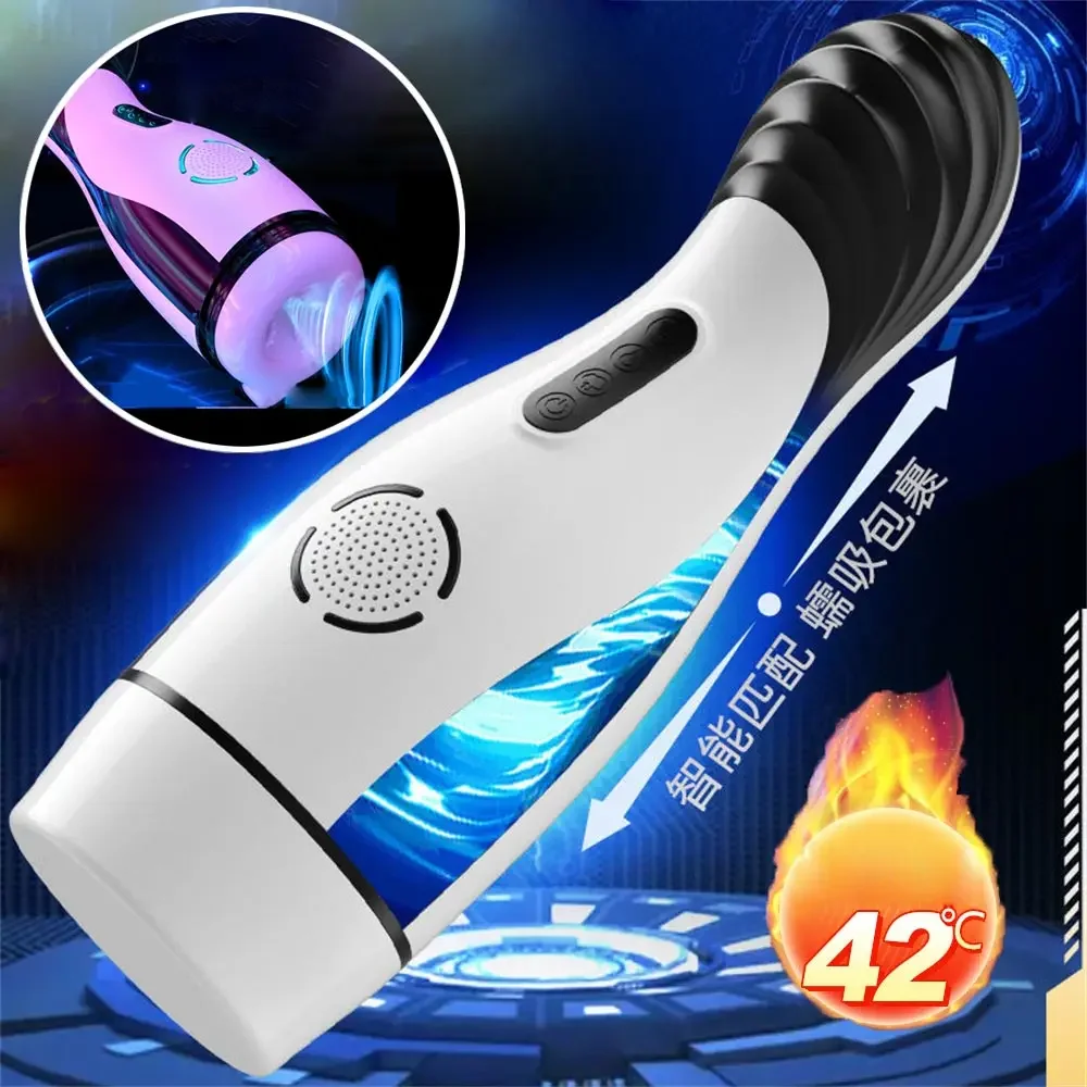 Pussy New Male Masturbation Powerful Vigina Insert Automatic Male Pleasure Men's Piston Automatic Women Vibrator Man