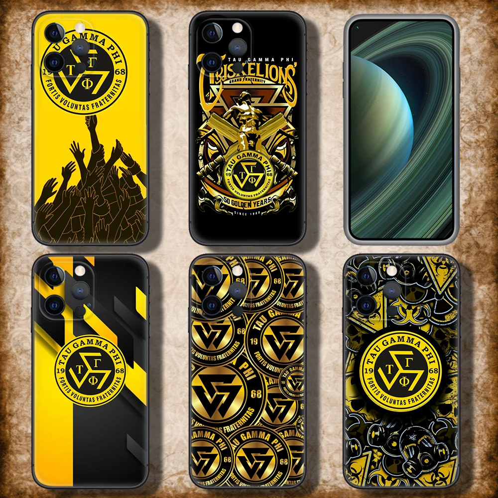 61PU tau gamma phi logo Soft Case for Redmi Note 11 11S 10 10T 10 Pro Max 10S 9T 9 9S 8 8T 7 Xiaomi Mi 11 11I 12 12X