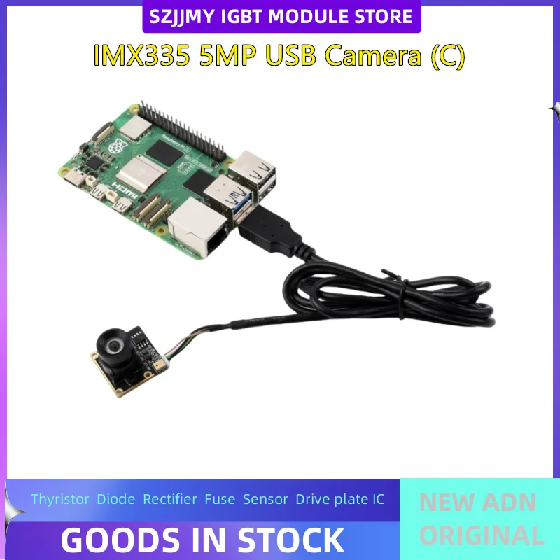 IMX335 USB Camera Module 5-megapixel 2K Video Recording Fixed Focus   NEW ORIGINAL IN STOCK