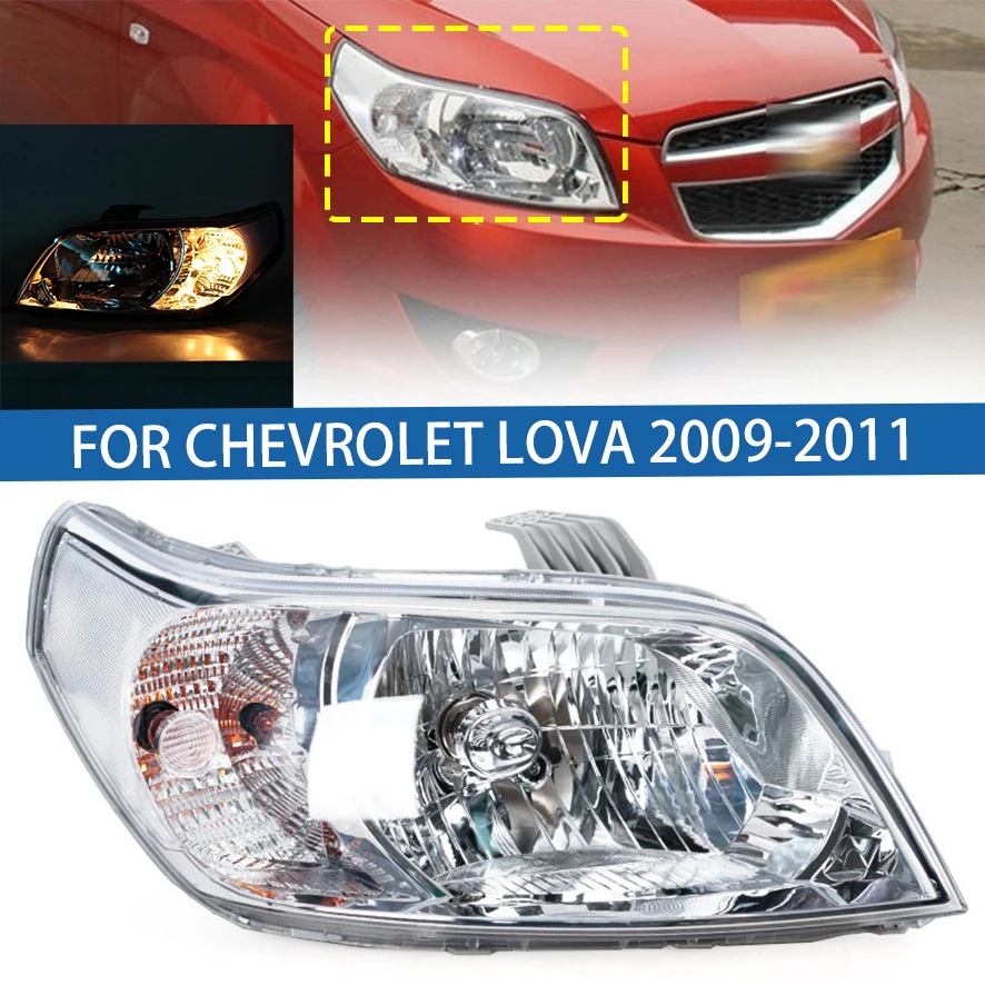 

For Chevrolet Lova 2009 2010 2011 Front Bumper Head Light Headlamp Driving Headlight Turn Signal Light