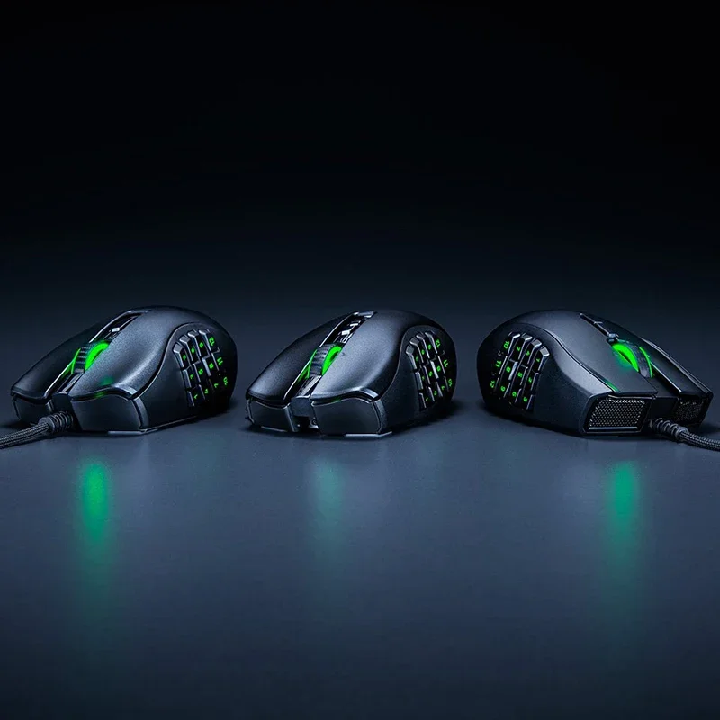 Razer Naga V2 HyperSpeed Wireless MMO Gaming Mouse 19 Programmable Buttons 30K Optical Sensor Mechanical Mouse Switches Gen 2