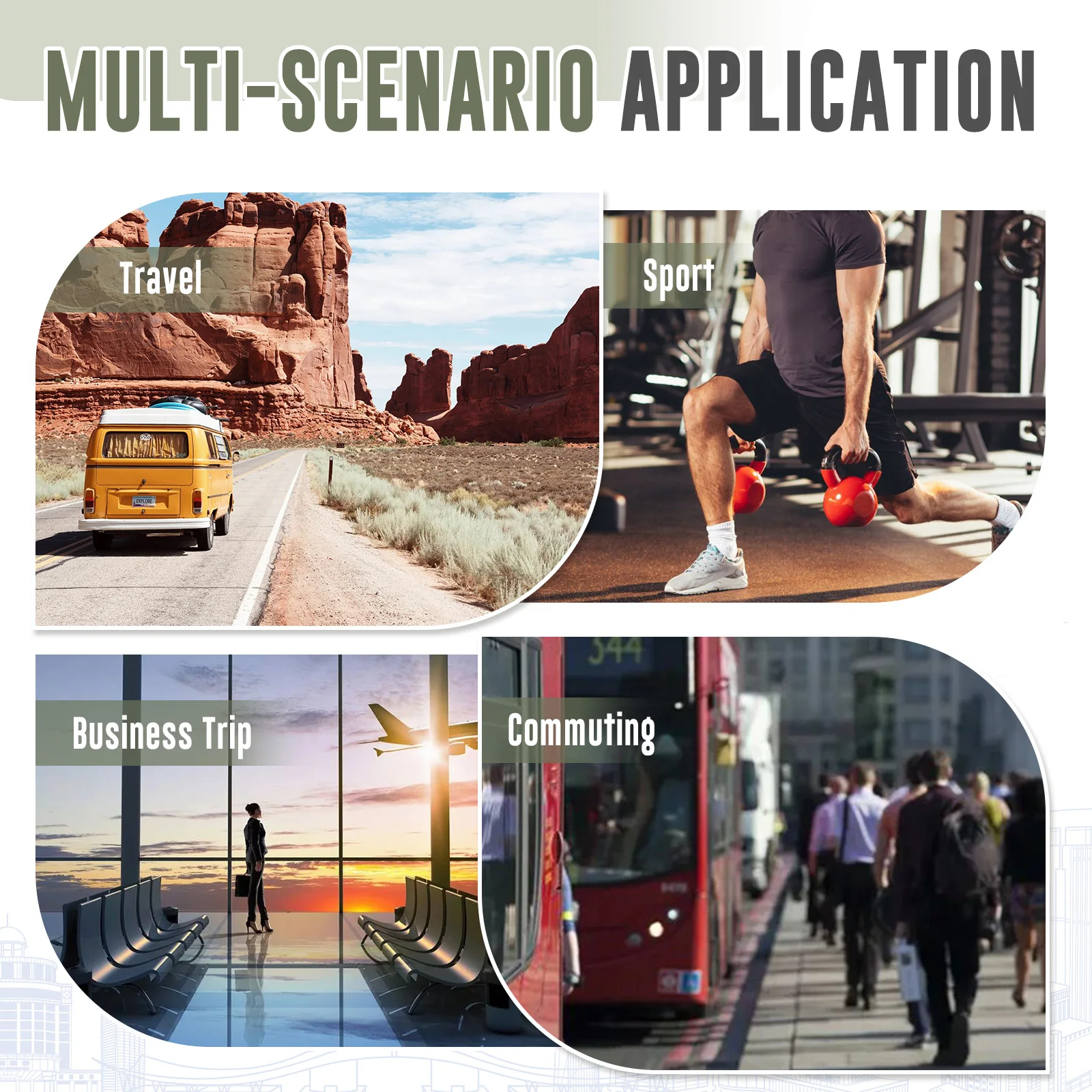 حقيبة ظهر للسفر مقاس 40 × 30 × 20 سم، حقيبة ظهر المقصورة لـ Ryanair، حقيبة ظهر للصعود للرحلات القصيرة، حقيبة ظهر للكمبيوتر المحمول، حقيبة ظهر للأعمال #5