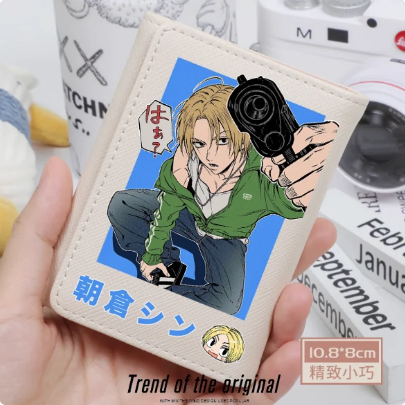 

Anime SAKAMOTO DAYS Asakura Shin Fashion Wallet PU Purse Card Coin Hasp Money Bag Cosplay Gift B1836