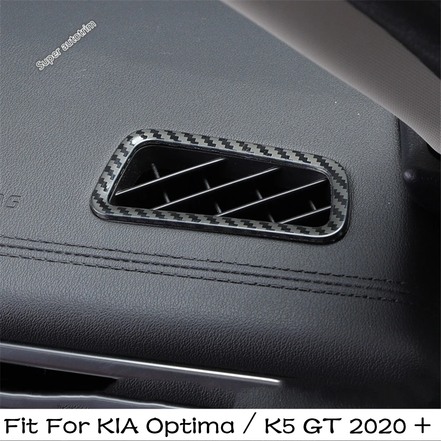 

Dashboard Air AC Conditioning Vent Outlet Decoration Frame Cover Trim For KIA Optima / K5 GT 2020 - 2022 Interior Accessories