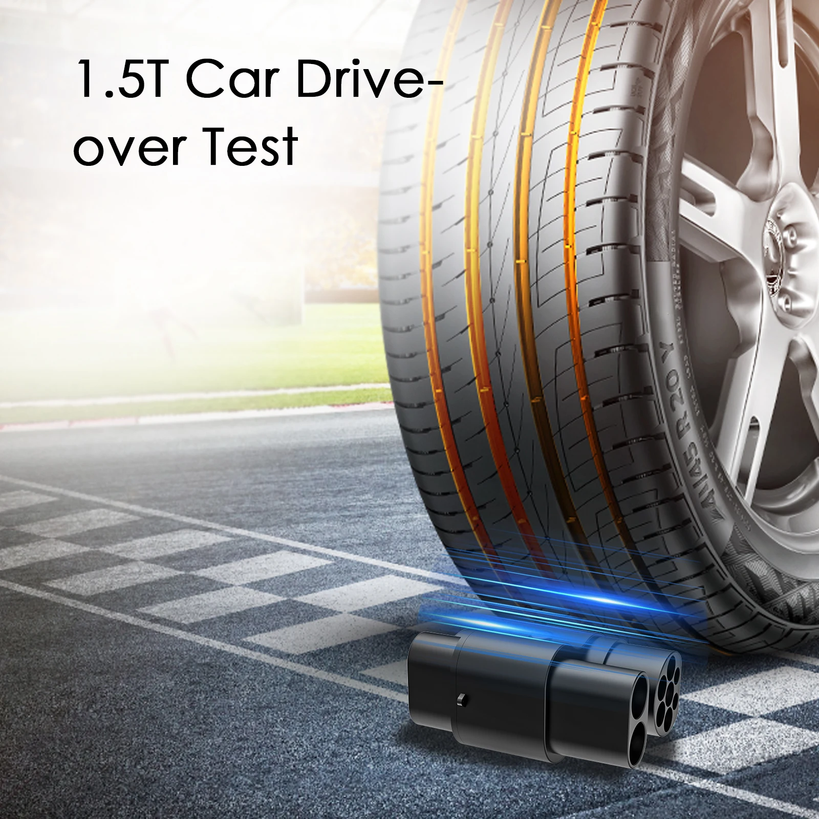 LONLINK CCS2 to CCS1 EV充電アダプター AC + DC CCS2 to CCS1 電気自動車充電器 急速EV充電アダプター VW用