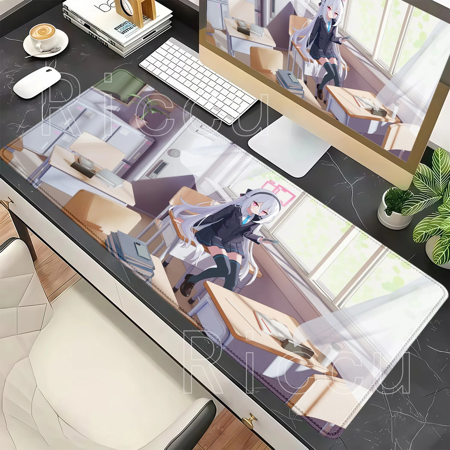 XXL Mousepad Tendo Kei Gaming  - Gaming Keyboard Blue recension och pris