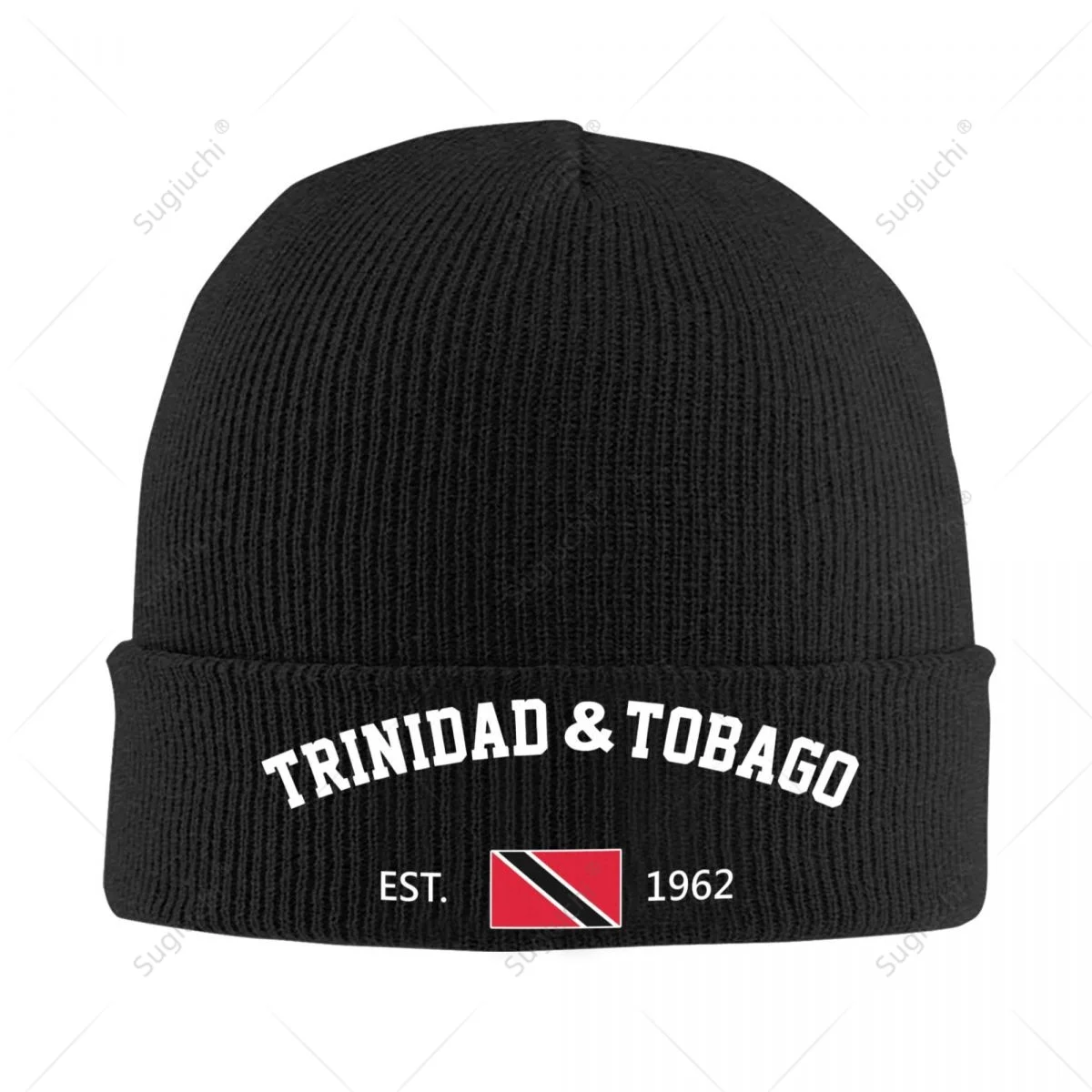 Knitted Hat Unisex Trinidad And Tobago EST.1962 Independence Day For Men Women Boys Winter Autumn Beanie Cap Warm Bonnet