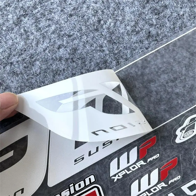 Motorcycle New Material Sticker WP Suspension Fork Damper Decal MotorBike Accessories For Duke 390 790 1290  Universal Decorativ
