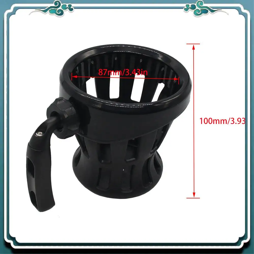 

ABTU-Motorcycle Handlebar Drink Cup Holder For Honda GL1800 Goldwing For Softail Electra
