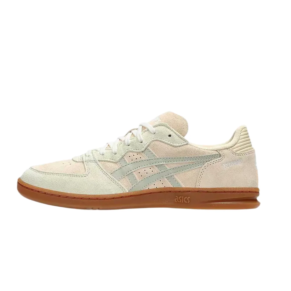 ASICS Skyhand OG Low-Top Sneakers Beige Classic Minimalist Stylish Casual Comfortable Shock-Absorbing for Unisex 1203A452-251