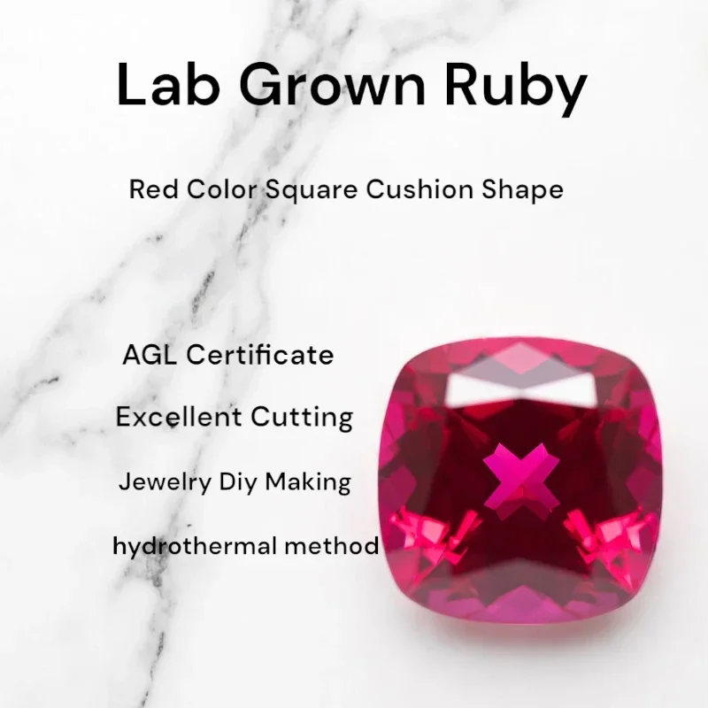 square-cushion-shape-red-color-lab-grown-ruby-gemstone-for-charms-diy-jewelry-making-necklace-ring-selectable-agl-certificate