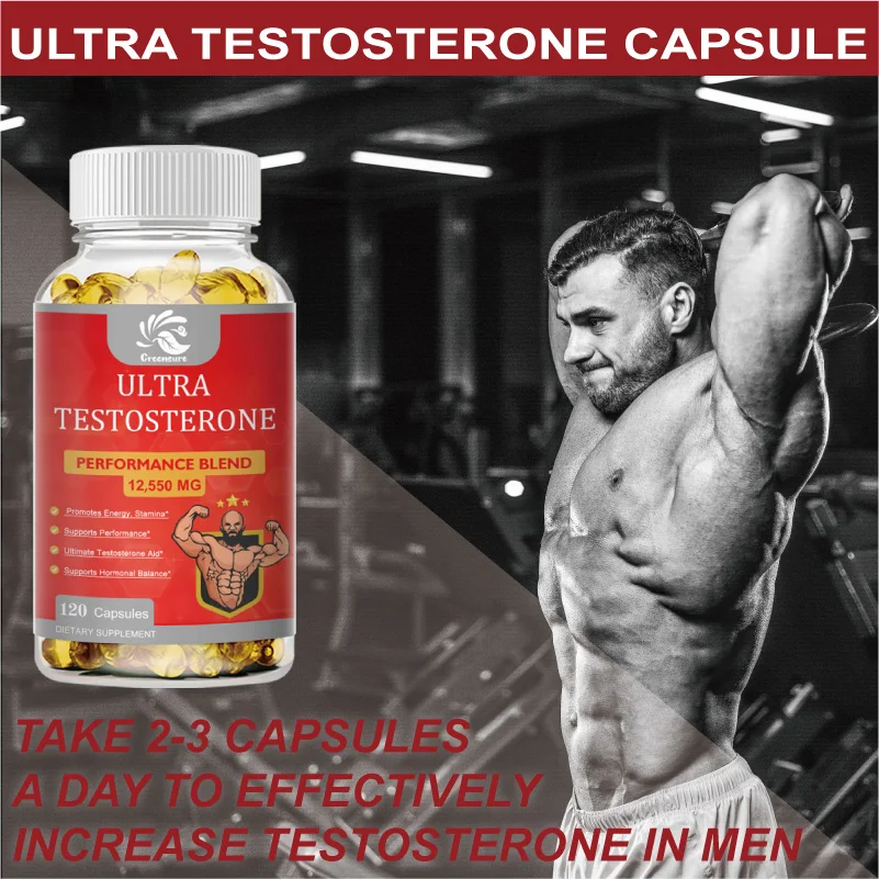 Greensure Male Energy Booster -  Healthy, Support to Help Boost Strength and Build Lean Muscle