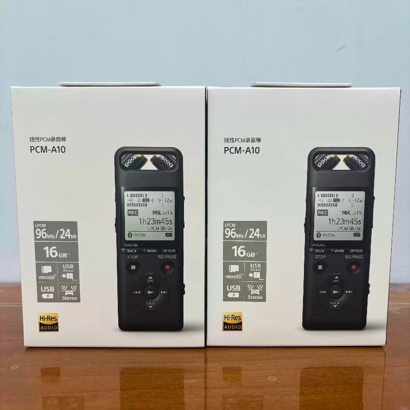 Digital Voice Recorder For Sony PCM-A10 New Original HD Noise Reduction For Student Lawyer, Meeting & Business