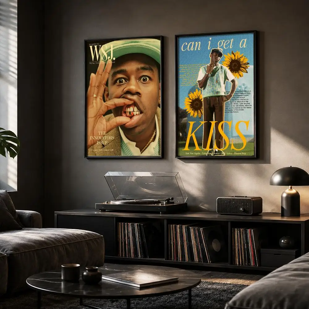 T-Tyler The C-Creator Poster HD Home Wall Stickers House Hallway Living Room Bedroom Bar Office Decor Art Prints view 3