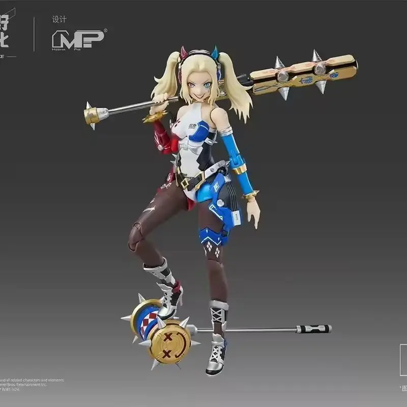 In Stock Of Soul Lady Little Ugly Girl Harley Quinn Dc Little Ugly Girl 1/10 Assembled Movable Model With Dual Element Body