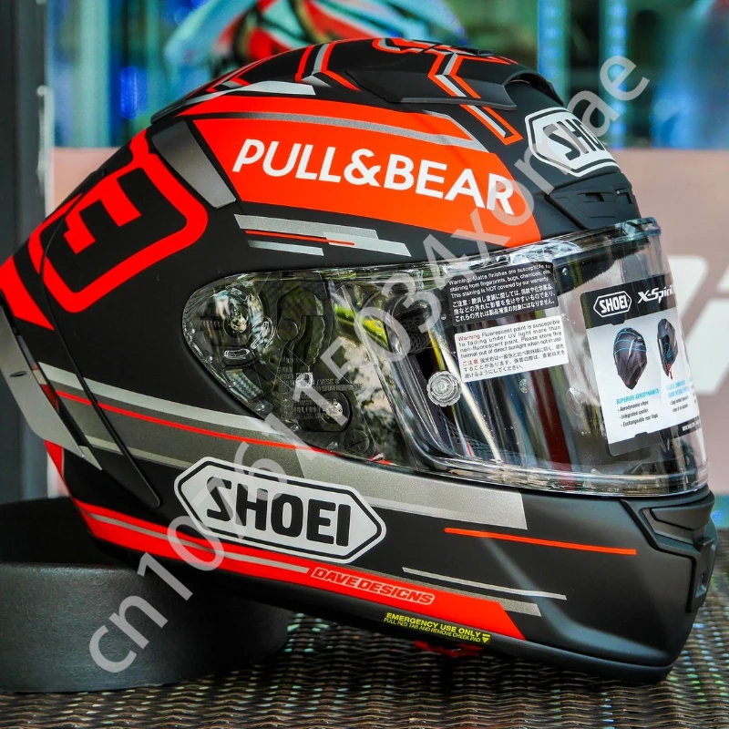 Shoei X-14 Helm Marquez Zwart Concept X-Veertien X-Spirit Iii Full Face Helm Sportfiets Racen Motorhelm