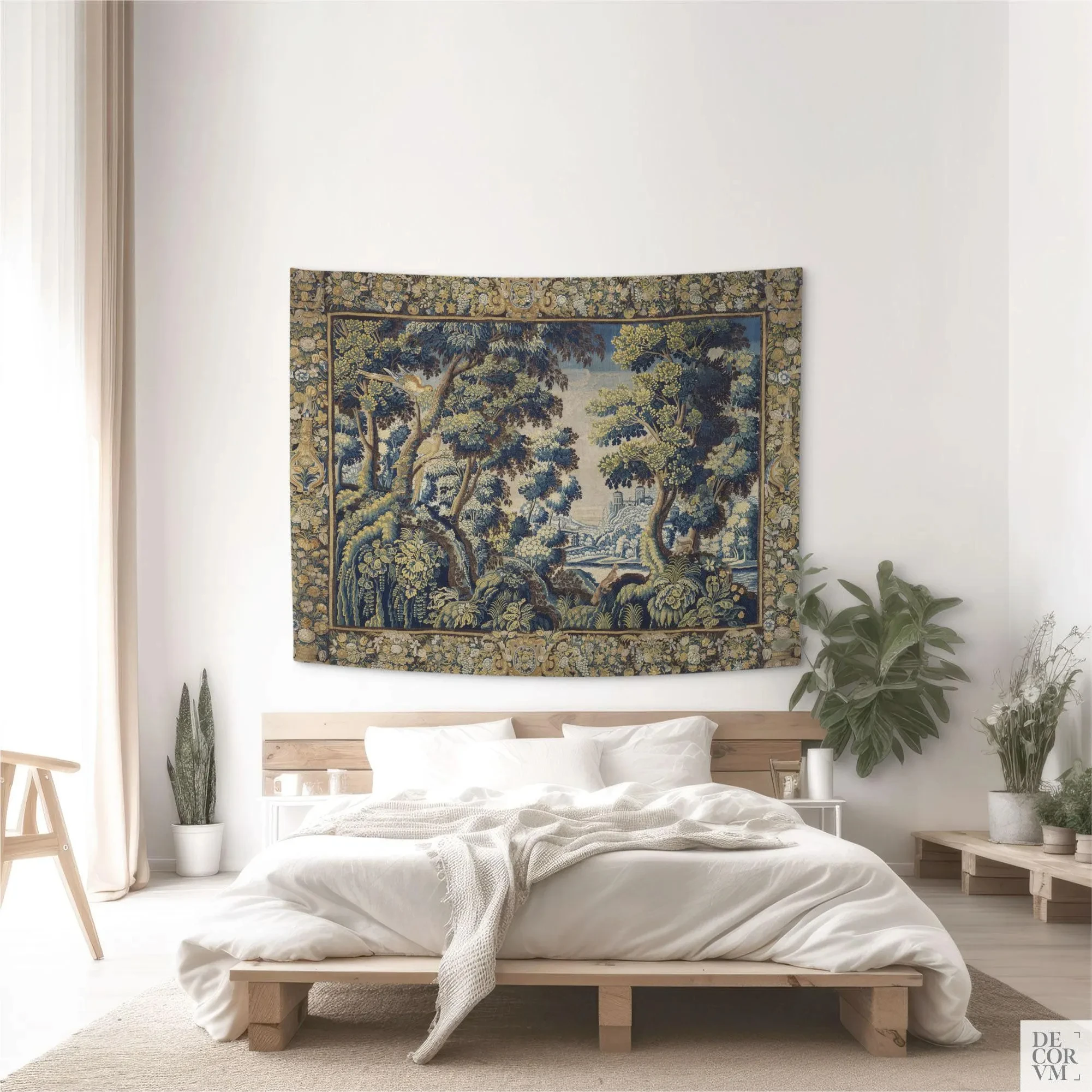 Vintage French Verdure Tapestr - Vintage Item 评论和价格
