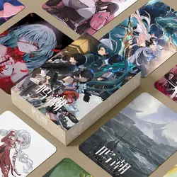 Wuthering Waves Anime Bookmark, Ji Yan Encore PlePage Marker, Cartoon Supplie, Photocard, GérCollection