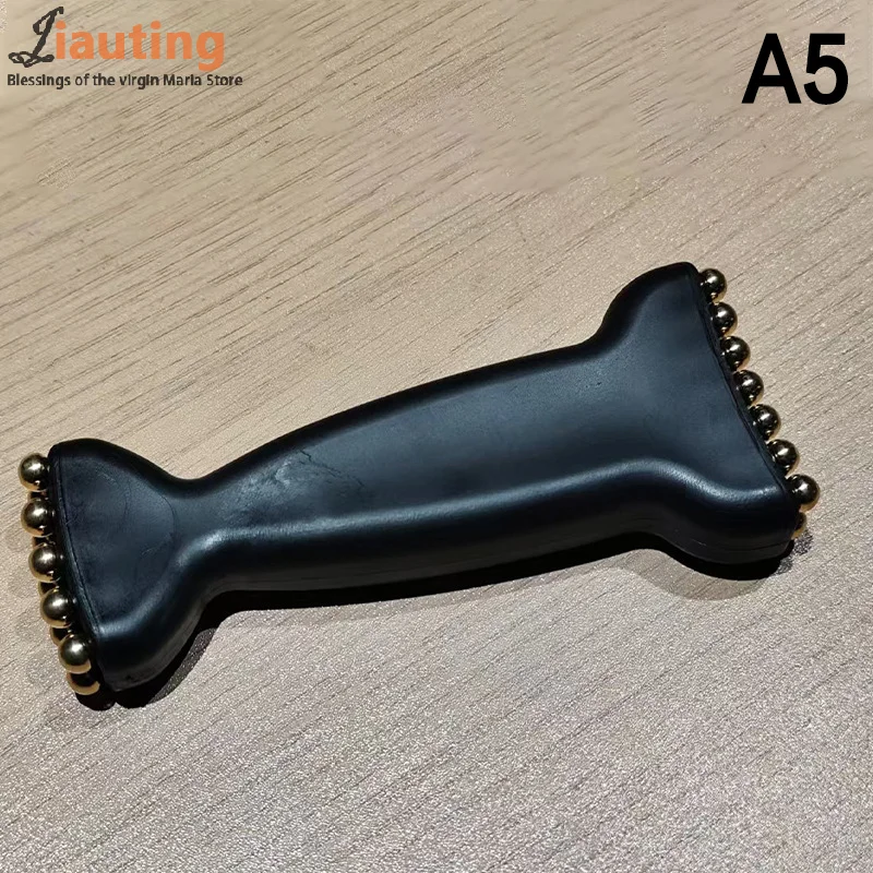 

Инструмент для массажа носа Гуаша, щетка-руридиан, латунная бусина, ручная расческа, антистатическая для лица, носа, глаз, релаксация, пятно, меридианы, акупунктурная точка